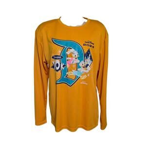 2024 Run Disney orange 10k Participant Shirt Donald Daisy Women’s‎ Large